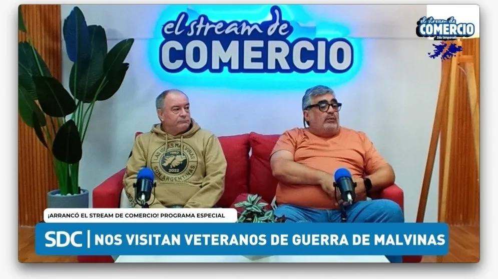 El Stream de Comercio homenajea a Veteranos de Malvinas